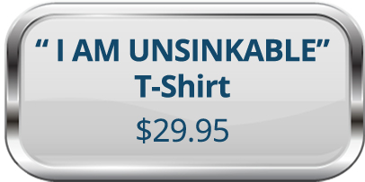 I am unsinkable t shirt